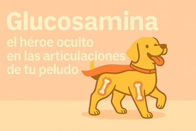 Glucosamina: el héroe oculto en las articulaciones de tu peludo.